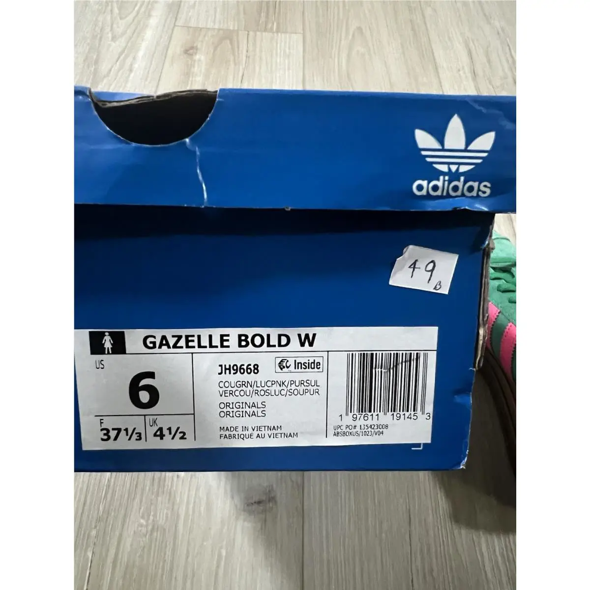Adidas shoes - adidas Court Bold - Court Bold - JH9668 - Green 4