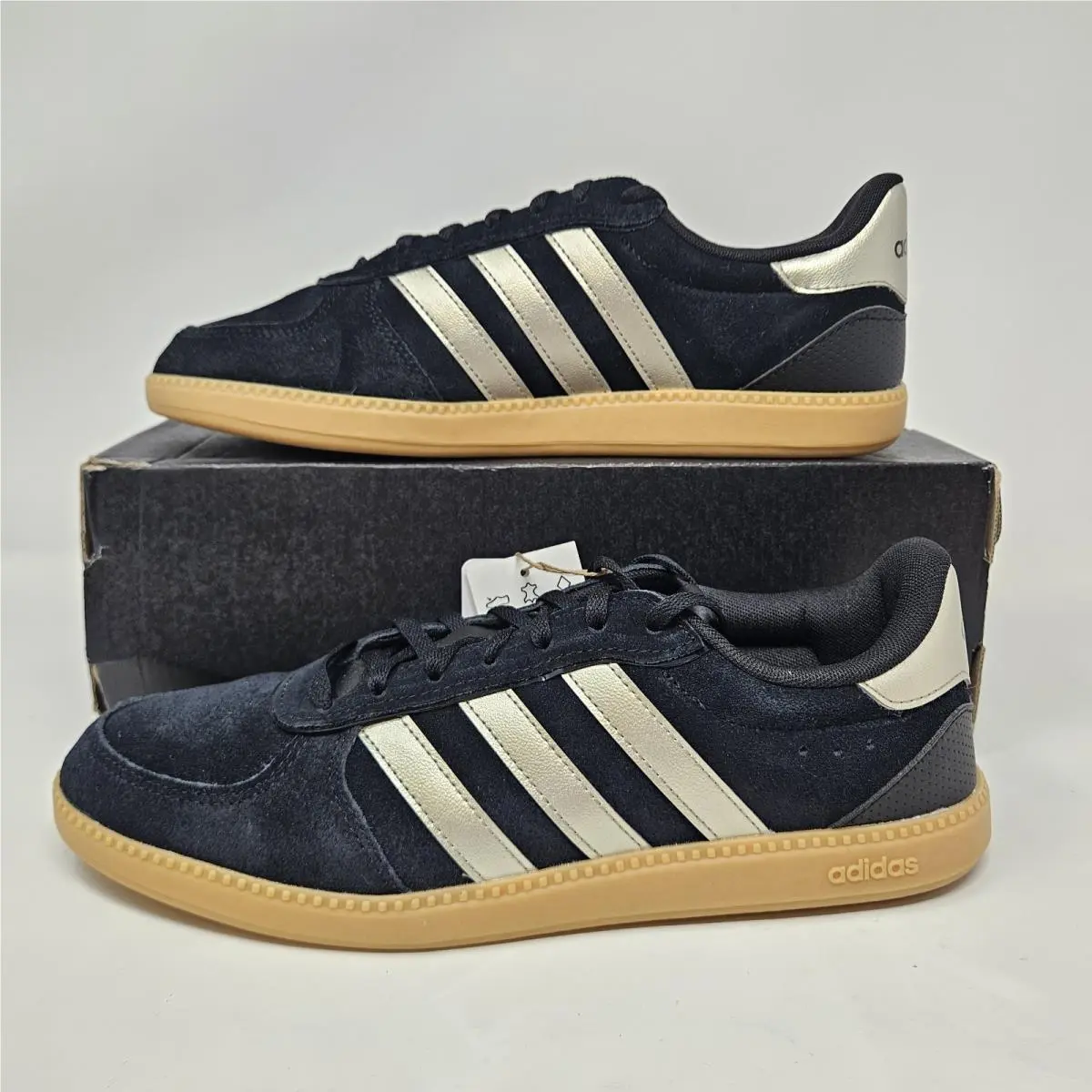 Adidas Wmns Breaknet Sleek `black Gold` / JS0685 / Women`s Size 9.5