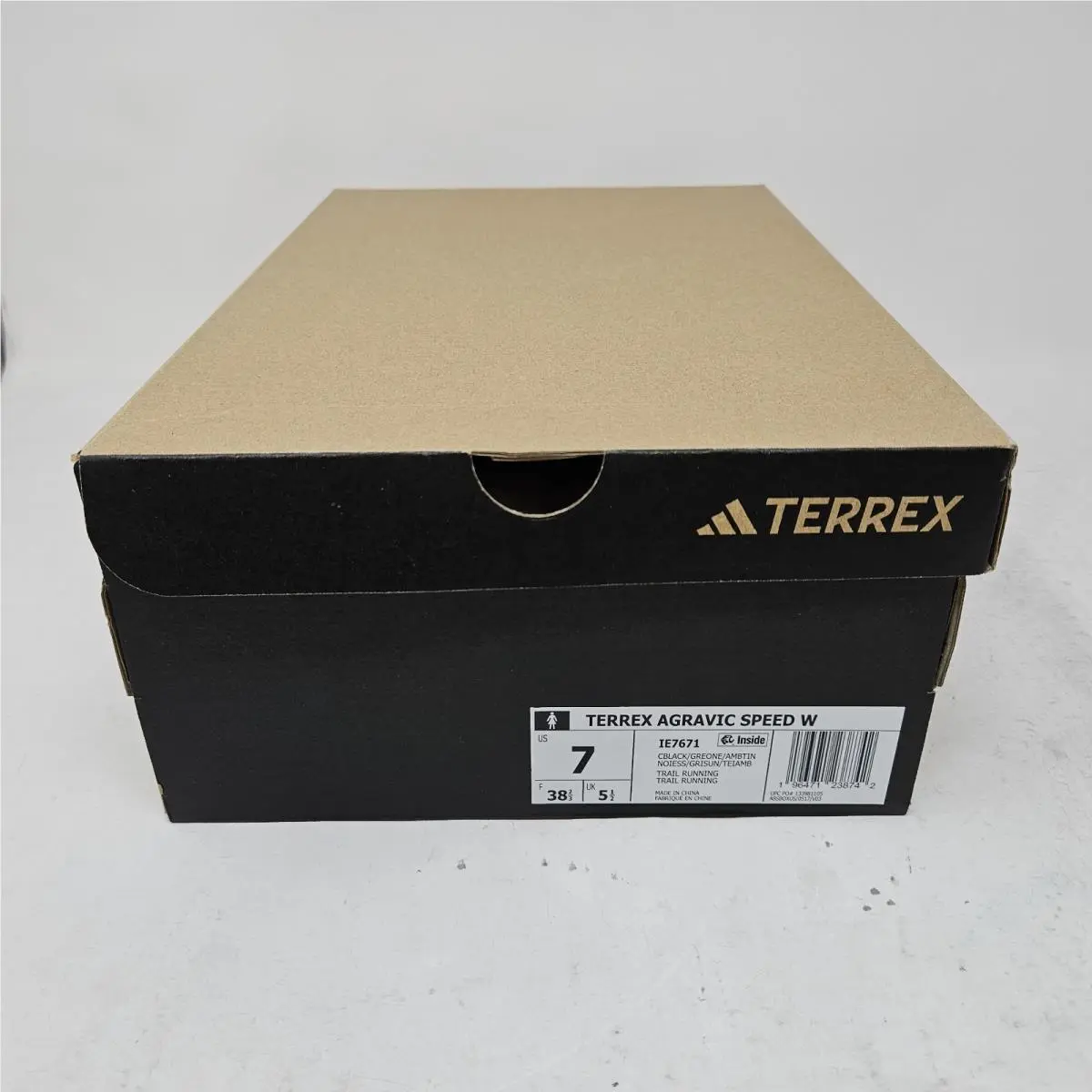 Adidas shoes - adidas Terrex Agravic Speed - Terrex Agravic Speed - IE7671 - Black / Amber Tint (UPC: 196471238728) 4