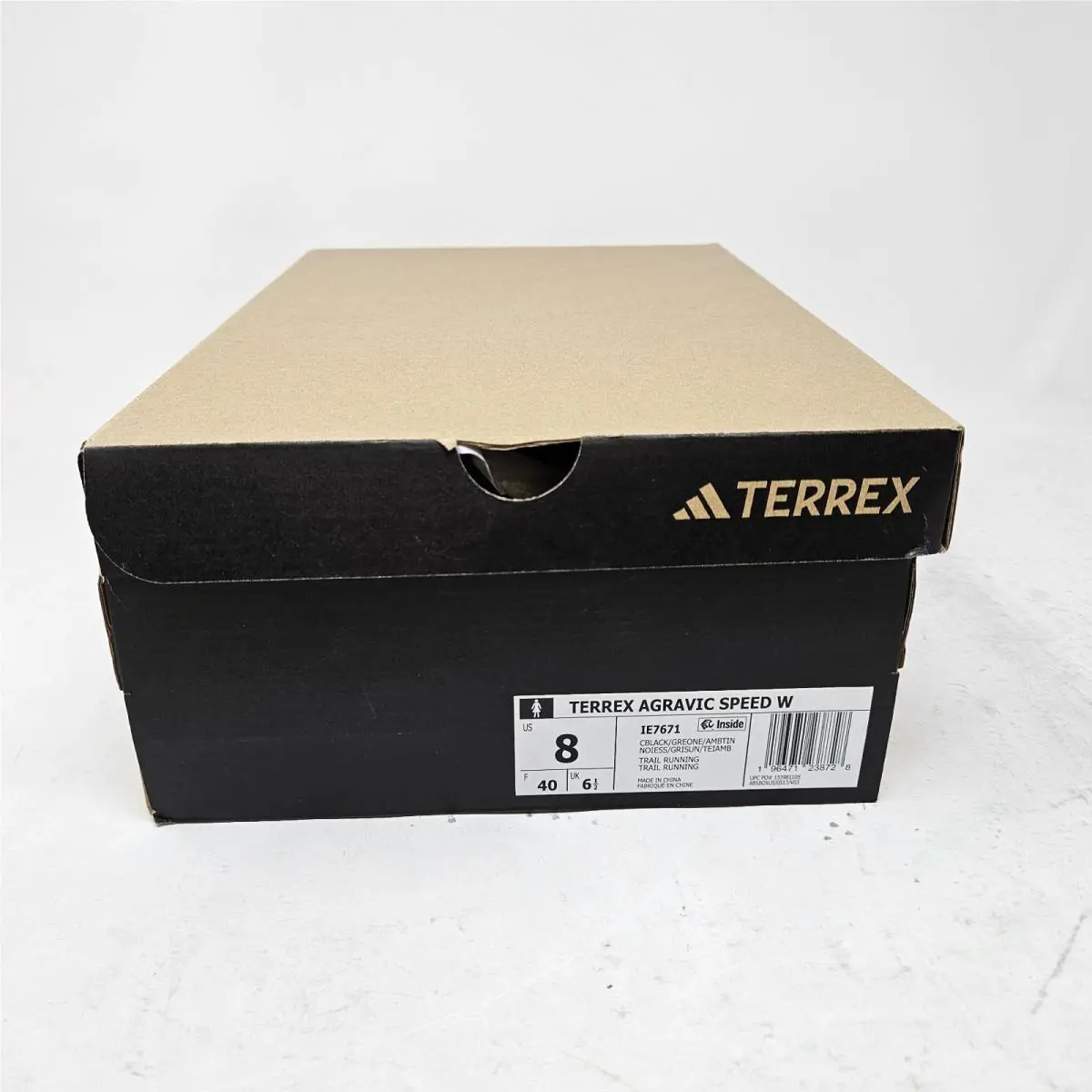 Adidas shoes - adidas Terrex Agravic Speed - Terrex Agravic Speed - IE7671 - Black / Amber Tint (UPC: 196471238728) 4