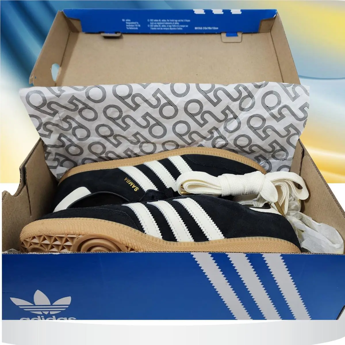 Adidas shoes - adidas Samba - Samba - JH9160 - Black, Manufacturer: Core Black/Off White/Gold Metallic 11
