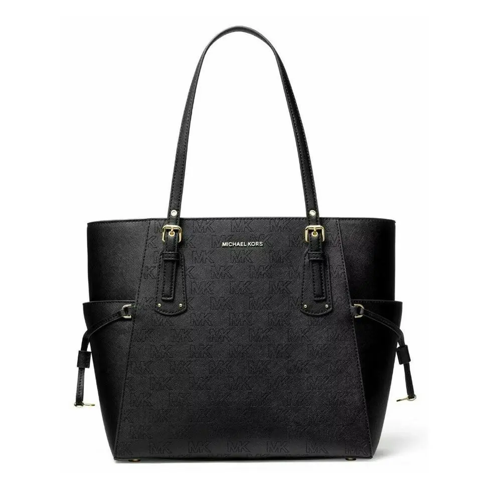 Michael Kors Signature Voyager East West Tote Black