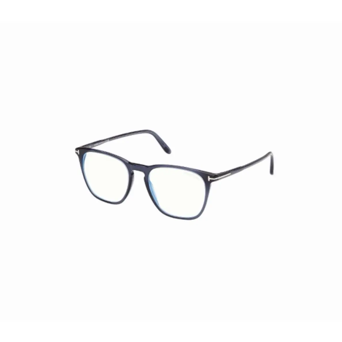 Tom Ford Eyeglasses FT5937-B 090 Shiny Navy Blue Block Frame Box 52-18
