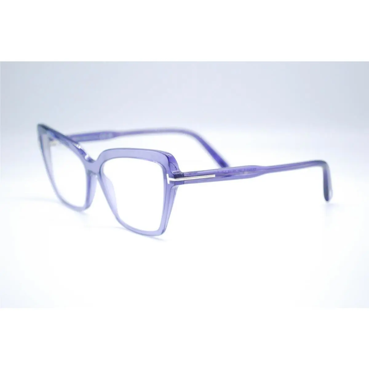Tom Ford TF 5948-B 081 Violet Eyeglasses Frames 55-15