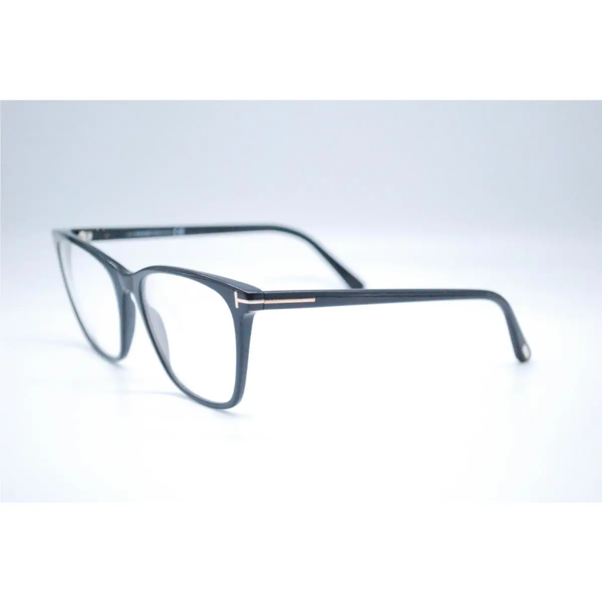 Tom Ford TF 5762-B 001 Shiny Black Eyeglasses Frames 55-15