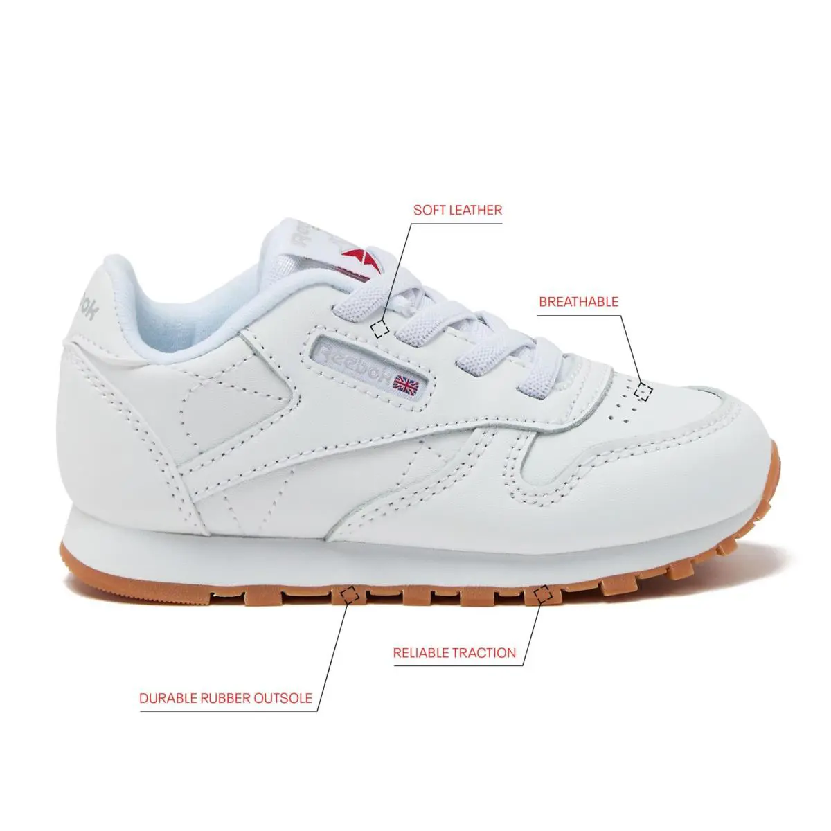 Reebok shoes - Lgf92 - Lgf92 - Toddler White (UPC: 194814286160) 0