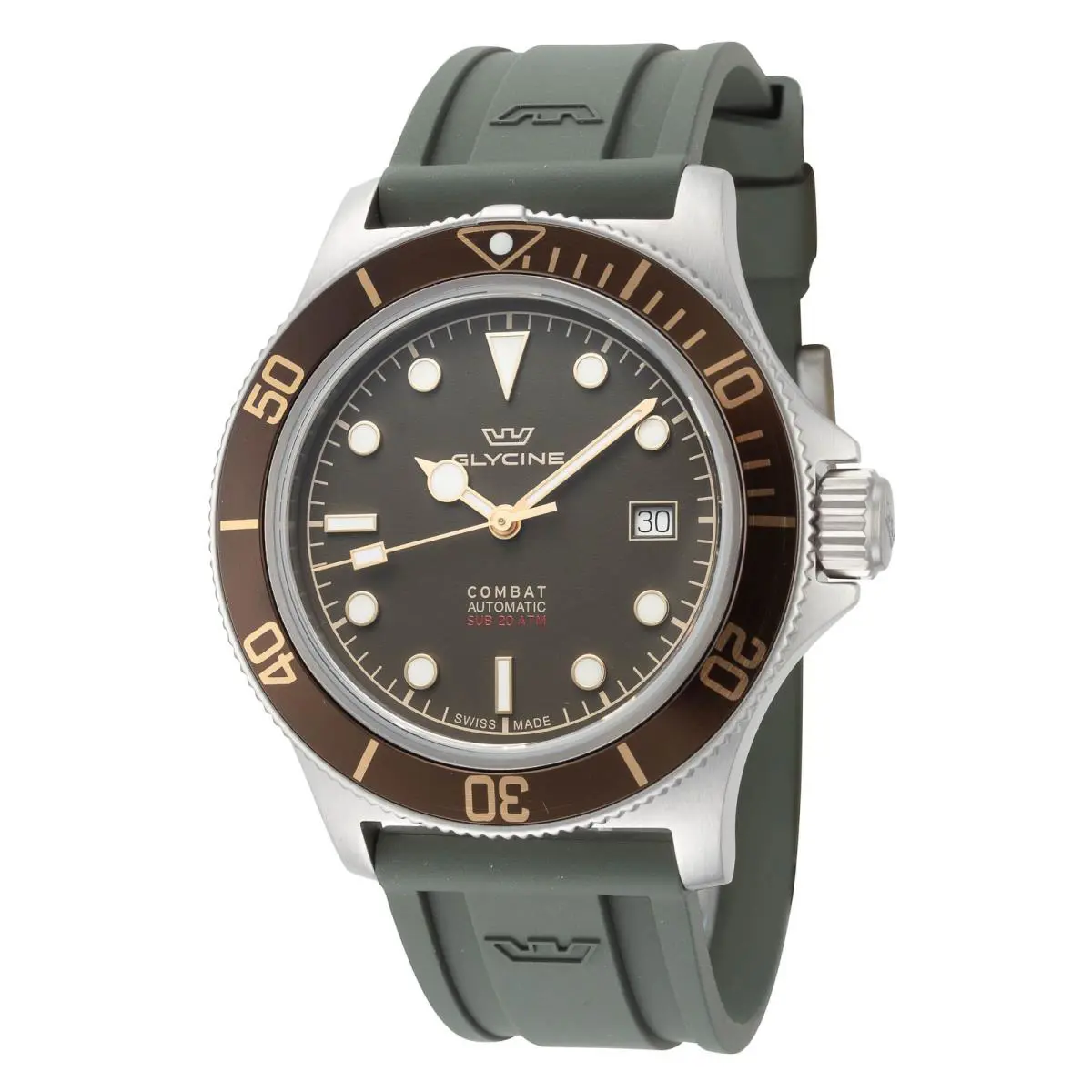 Men`s Combat Sub 42mm Automatic Watch GL0329 by Glycine