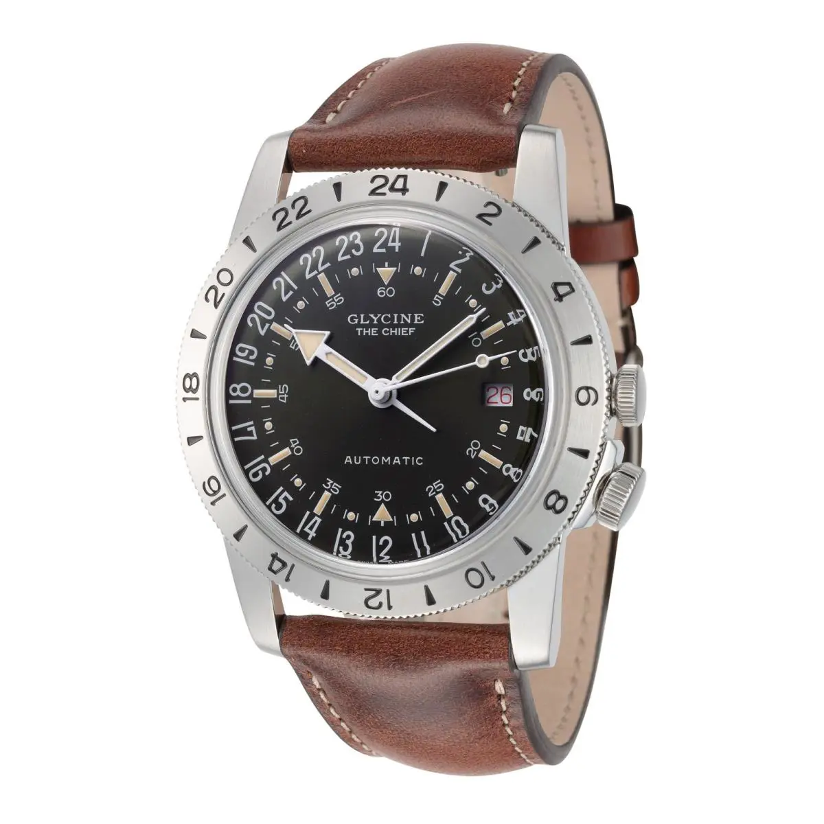 Glycine Men`s Airman Vintage Purist 40mm Automatic Watch GL0410