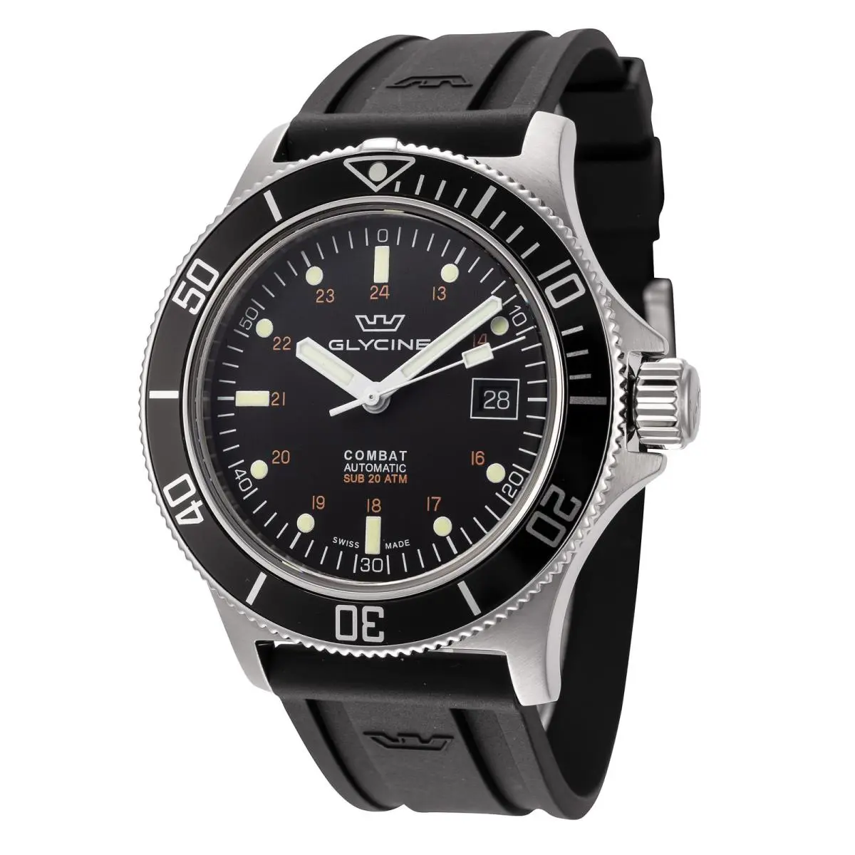 Men`s Combat Sub 42mm Automatic Watch GL0433 by Glycine
