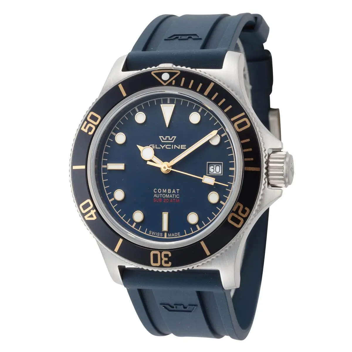 Men`s Combat Sub 42mm Automatic Watch GL0327 by Glycine