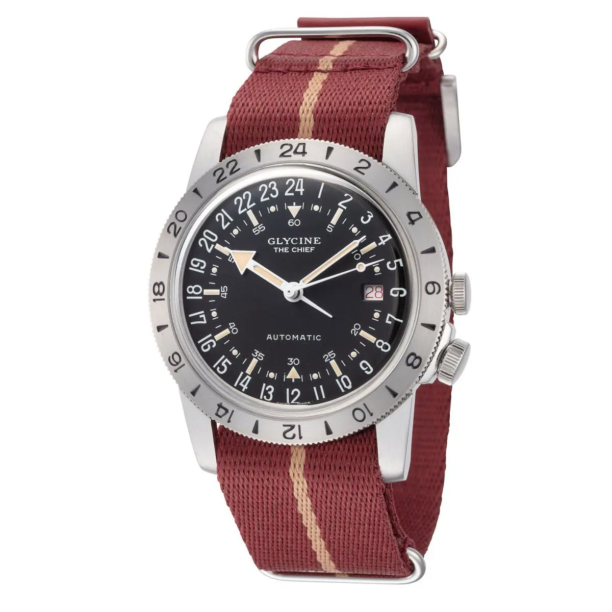 Unisex Airman The Chief Purist 40mm Automatic Watch GL0474 by Glycine