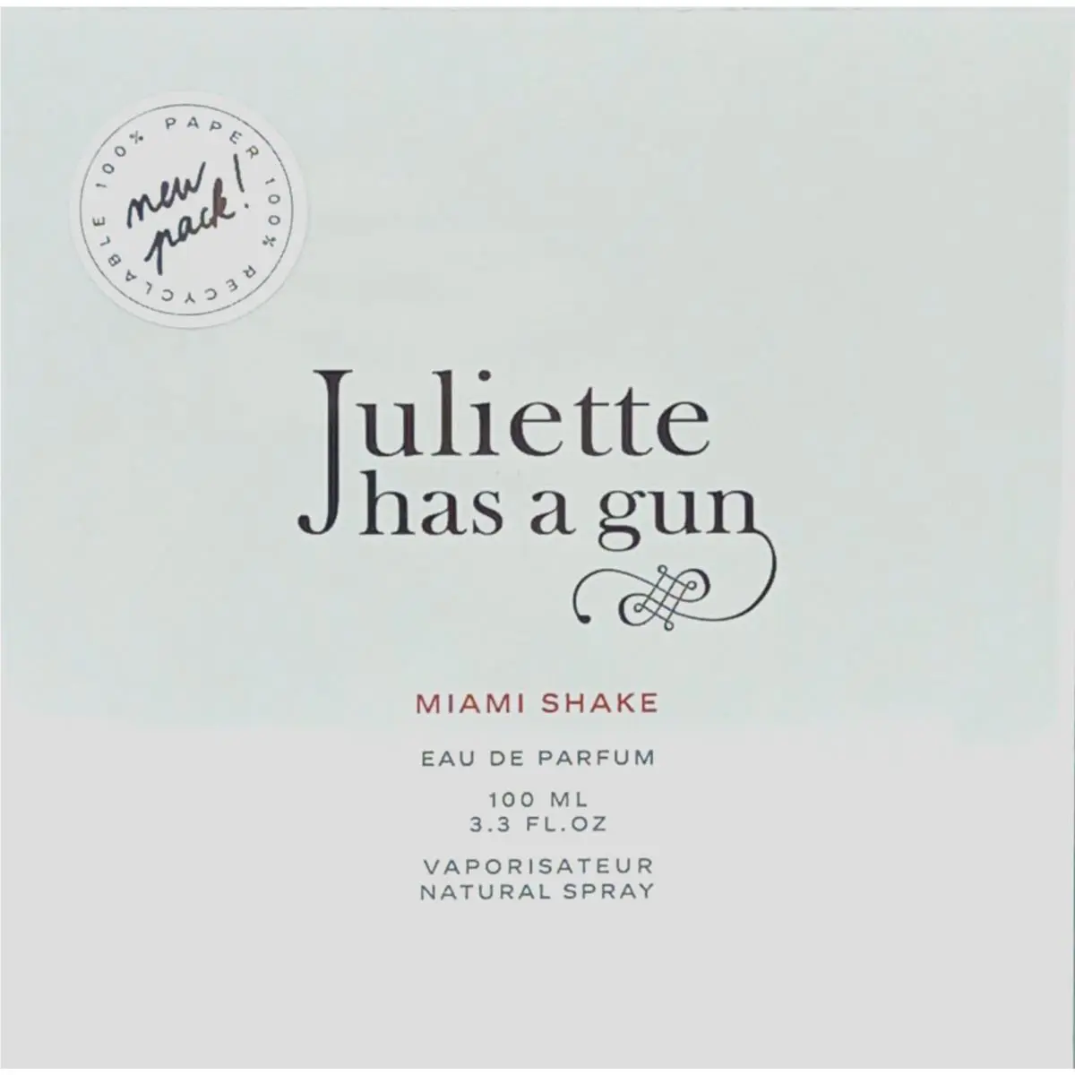 Juliette Has A Gun Miami Shake Eau DE Parfum Spray For Women 3.3 Oz / 100 ml