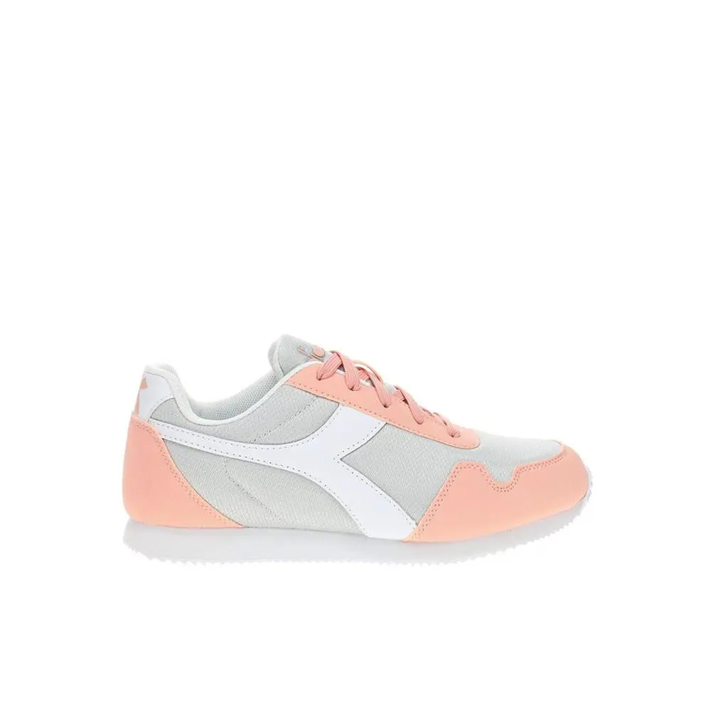 Diadora Simple Run Lace Up Youth Girls Size 5.5 M Sneakers Casual Shoes 179245 - Pink