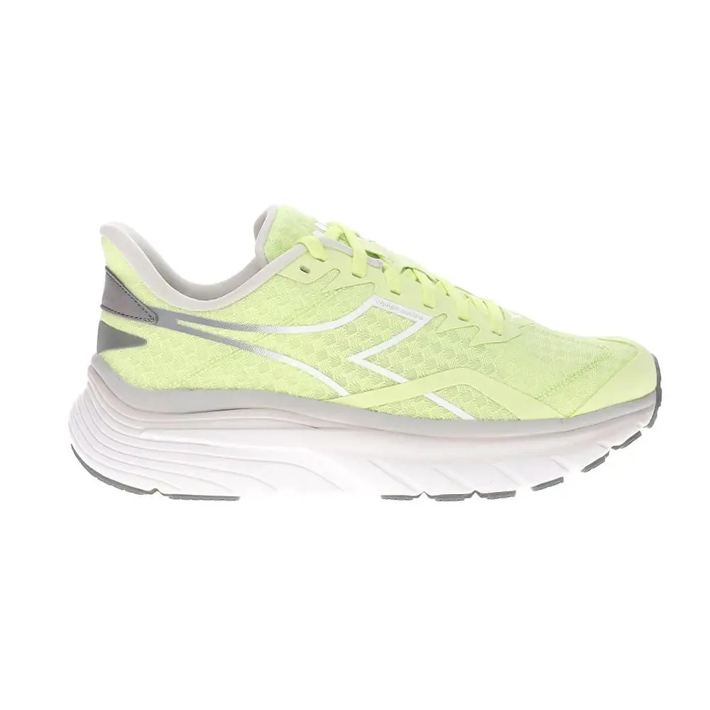 Diadora Womens Equipe Nucleo Running Shoes -- Size 7 - Green & Grey