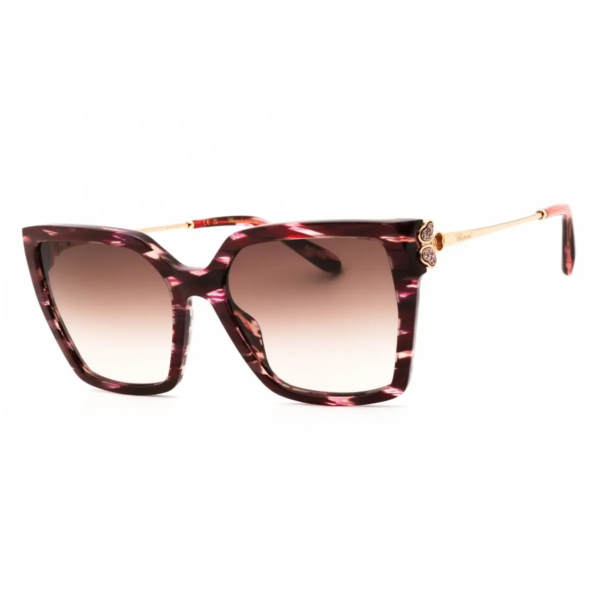 Chopard SCH371S-1G2-56 Sunglasses Frame Size 56mm 135mm 18mm Burgundy Women