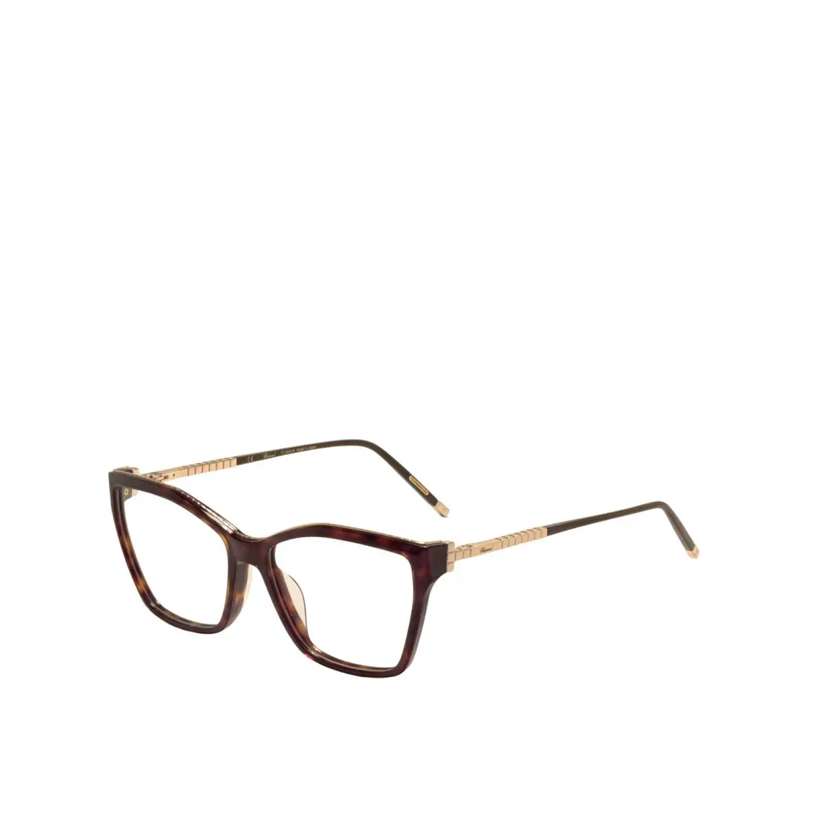 Chopard Women`s 56mm Shiny Dark Havana Opticals VCH321M560722