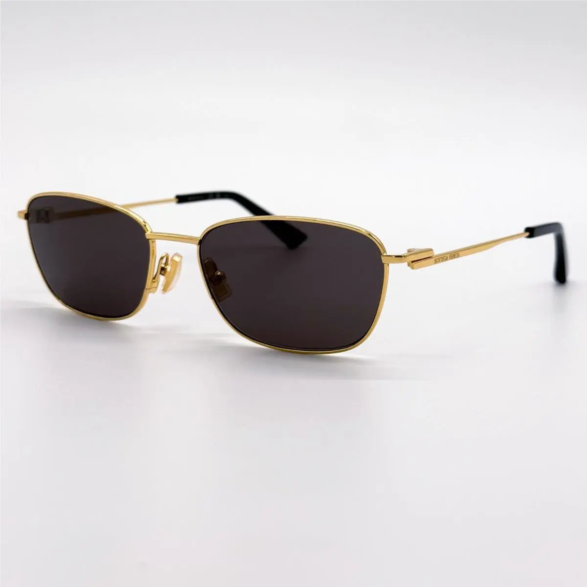 Bottega Veneta Sunglasses BV1300S 001 Women Gold Eyewear