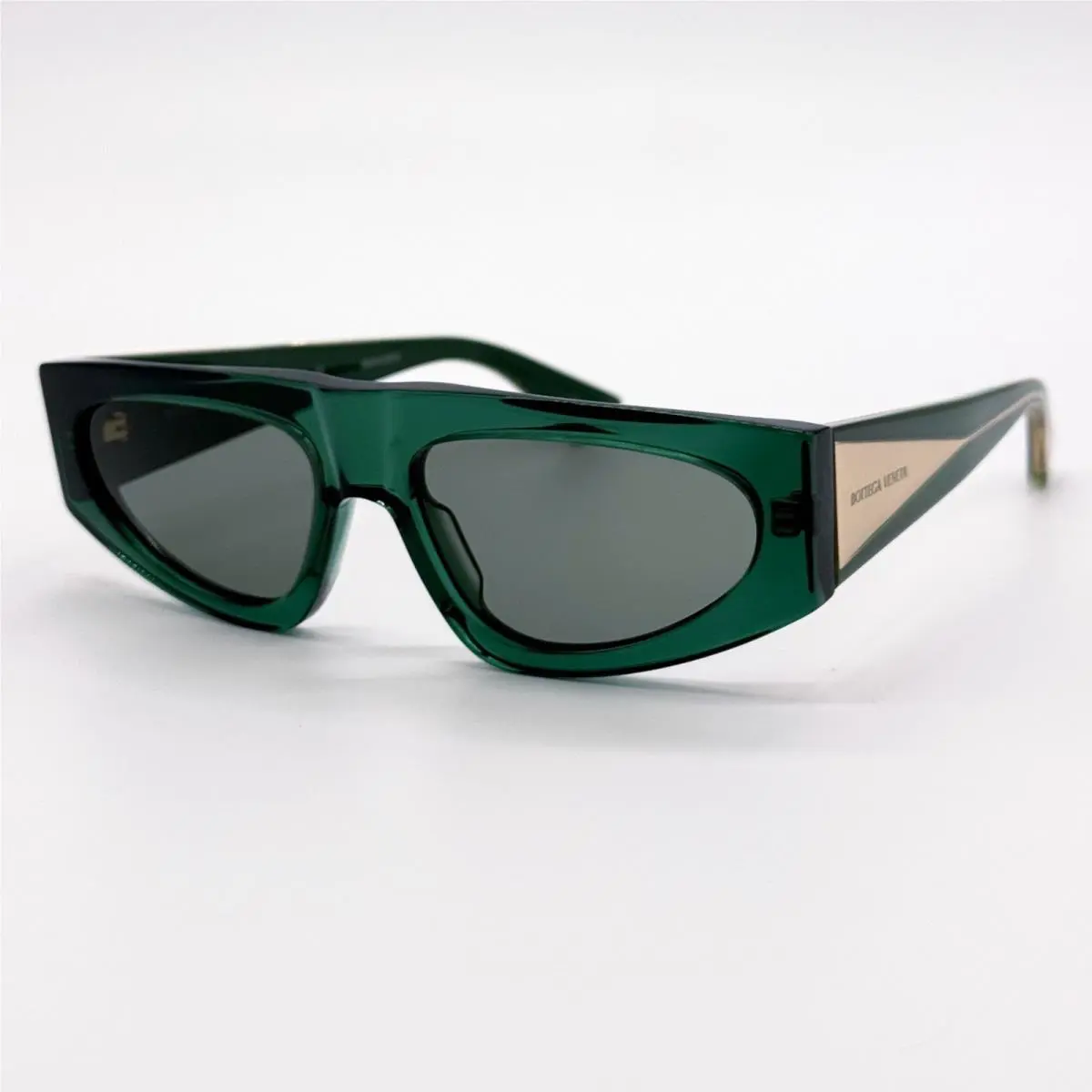 Bottega Veneta Sunglasses BV1277S 003 Women Green Eyewear
