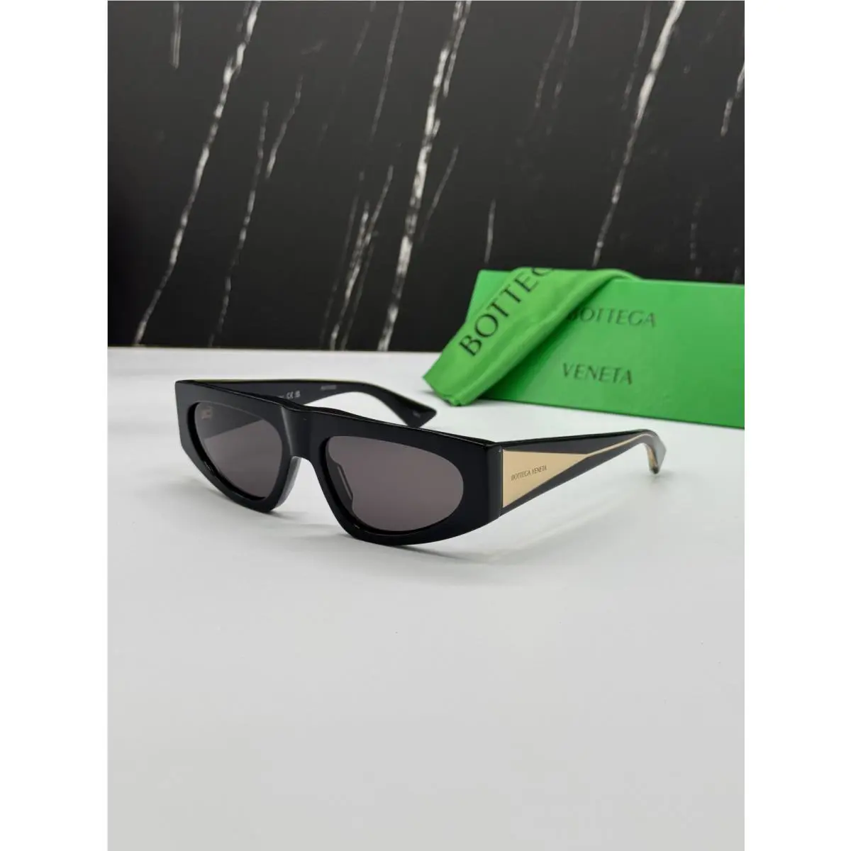Bottega Veneta BV1277S 001 Women Black Sunglasses