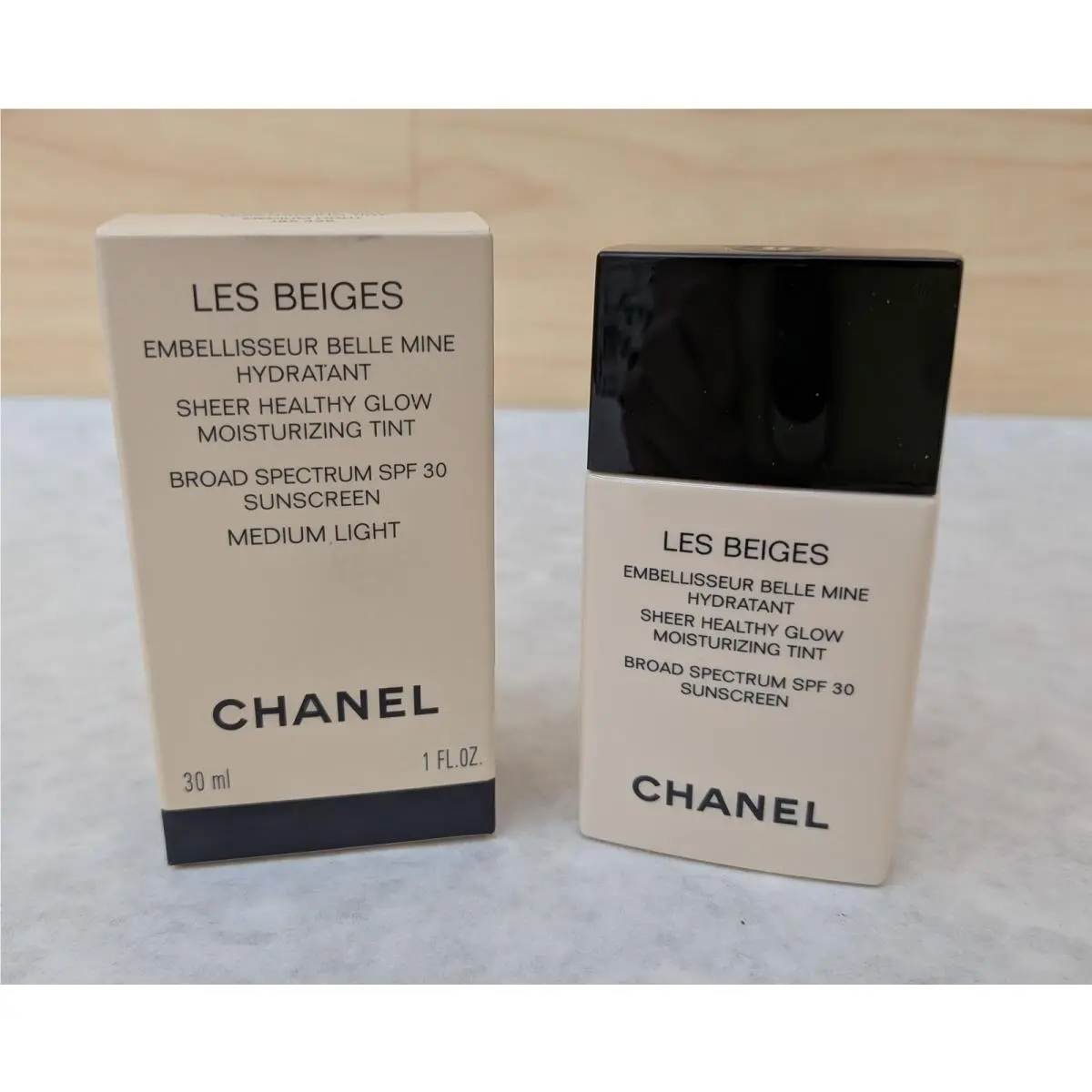Chanel Les Beiges Sheer Glow Moisturizing Tint Spf 30 Medium Light Sunscreen