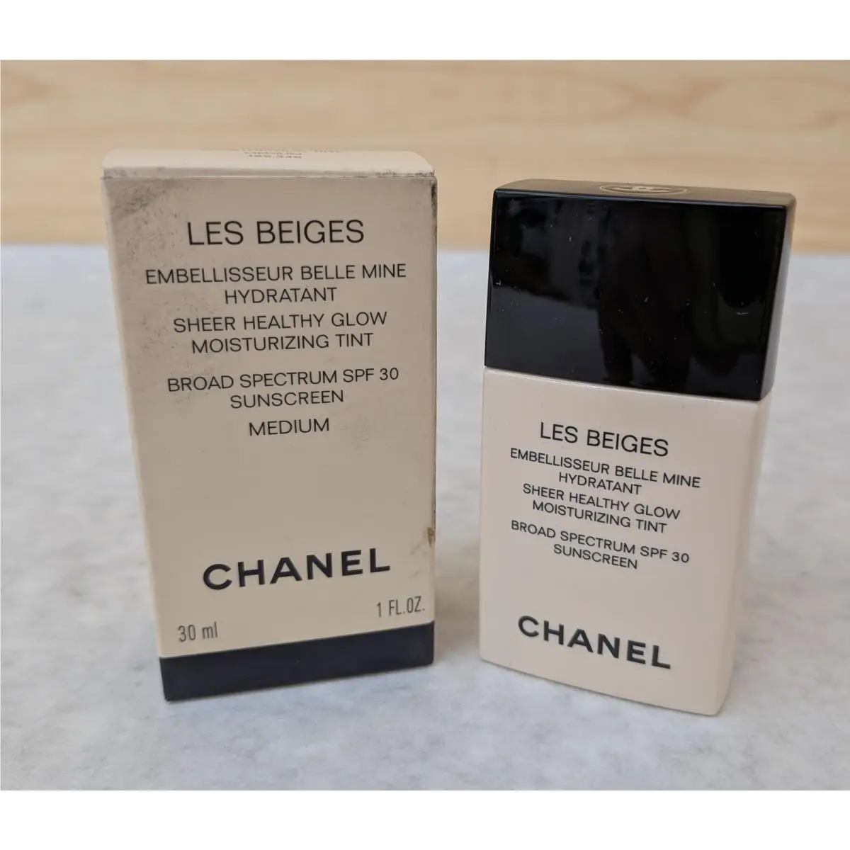 Chanel Les Beiges Sheer Glow Moisturizing Tint Spf 30 Medium Sunscreen