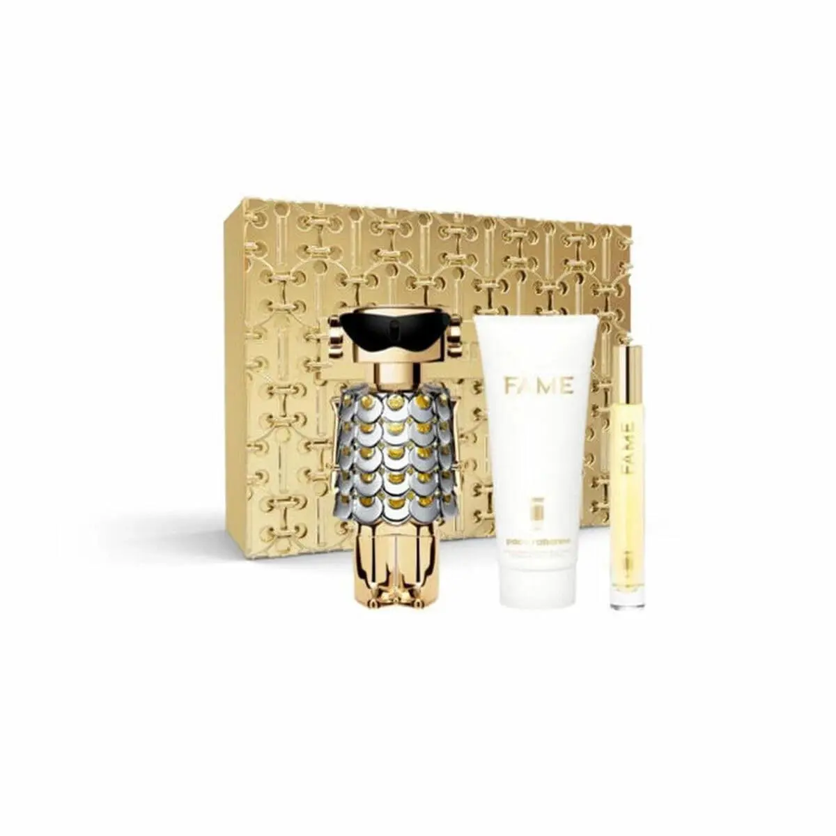 Fame by Paco Rabanne For Women - 3 Pc Gift Set 2.7 oz Edp Spray 0.34oz Edp Spra