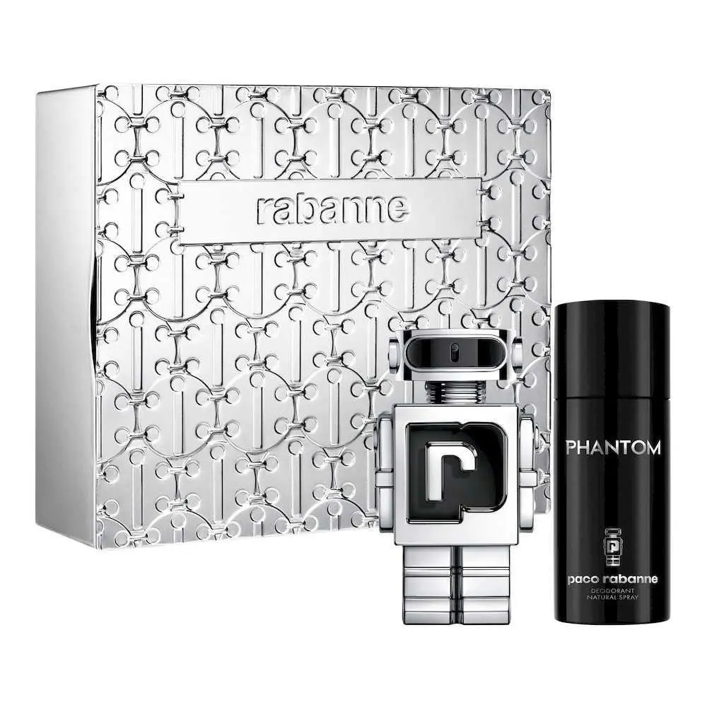 Phantom Edt 100 ml Spray + Deo 150 ml Spray by Paco Rabanne For Men