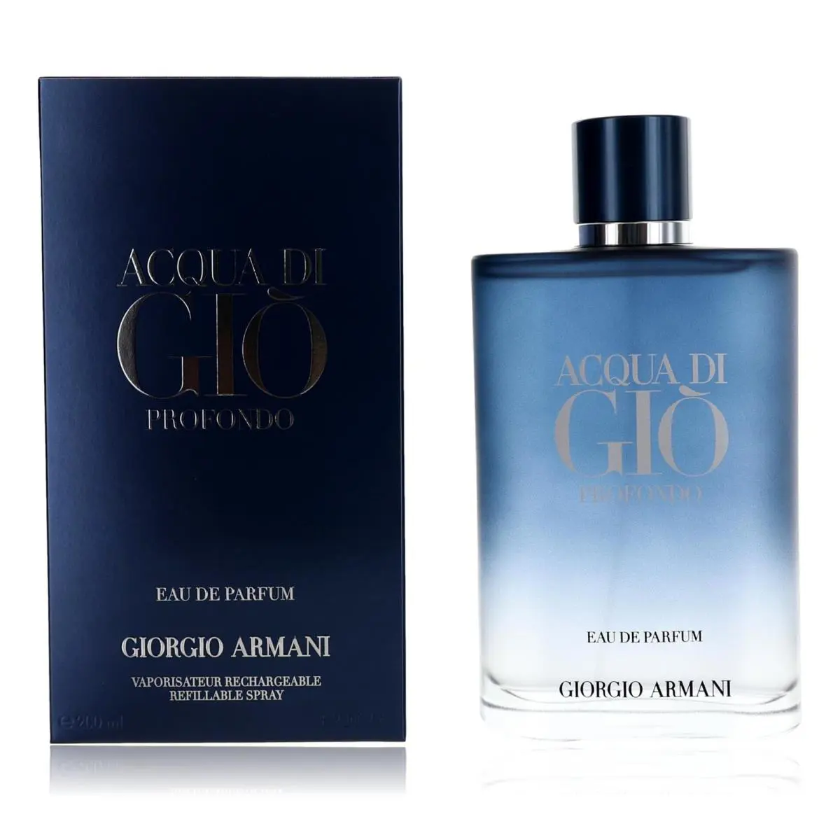 Acqua Di Gio Profondo By Giorgio Armani 6.7 Oz Edp Spray For Men