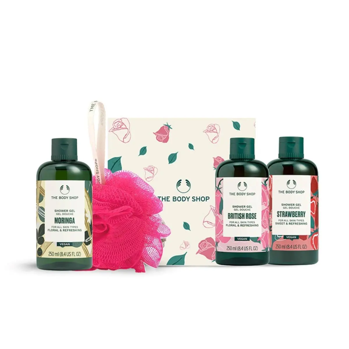The Body Shop Trio Shower Gel Gift Set Pack of 3