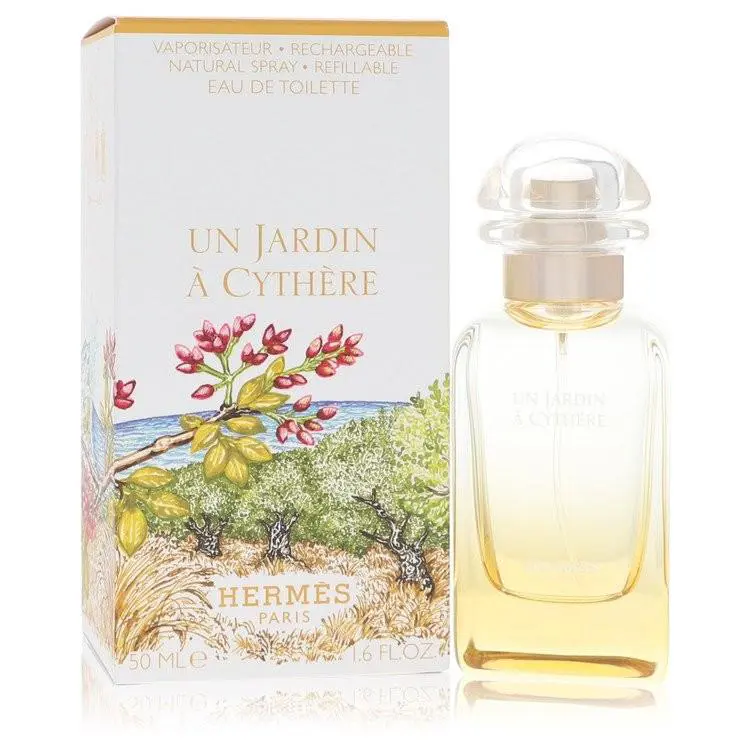 Un Jardin A Cythere by Hermes Eau De Toilette Spray Refillable Unisex 1.6 oz