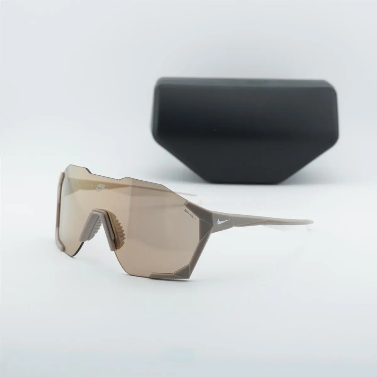 Charged Shield IB3518X 009 Matte College Grey/gold Mirror by Nike
