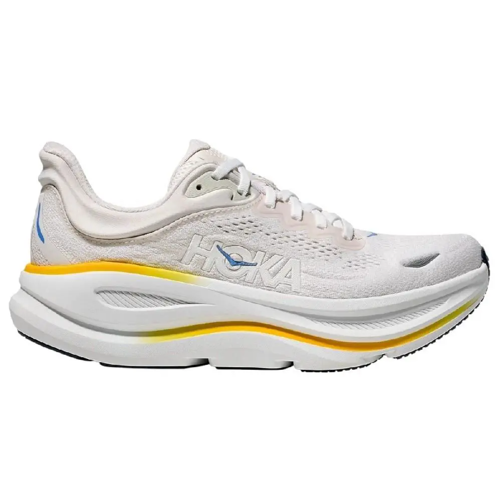 Women`s Hoka Bondi 9 White/grout 1162012-WGRT - White/Grout