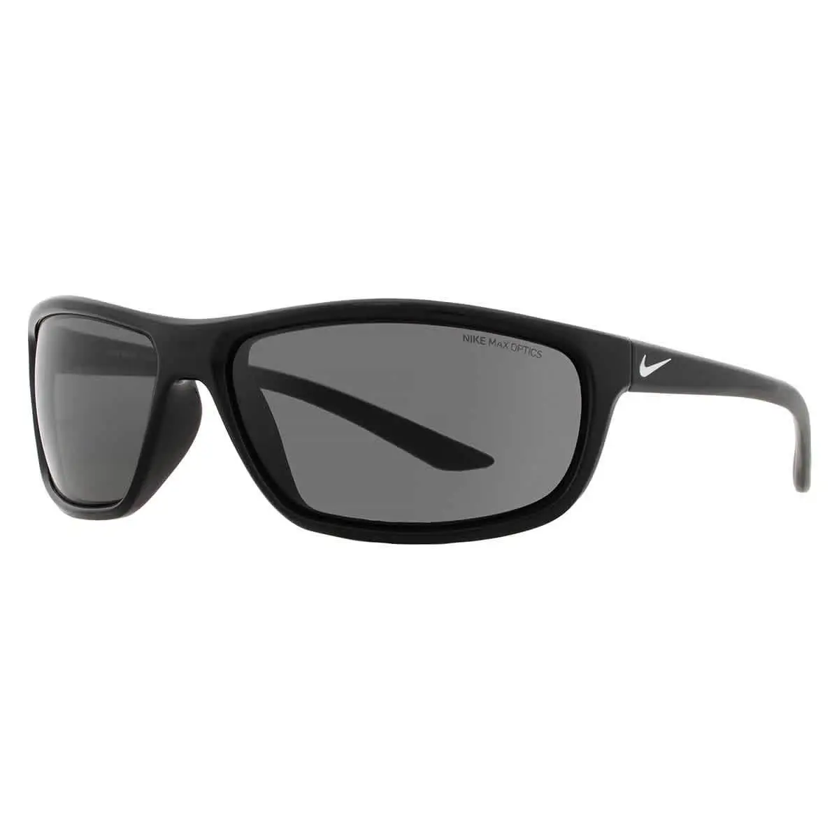 Nike Dark Grey Wrap Men`s Sunglasses Nike Rabid EV1109 011 64 Nike Rabid EV1109 - Black, Frame: Black, Lens: Grey