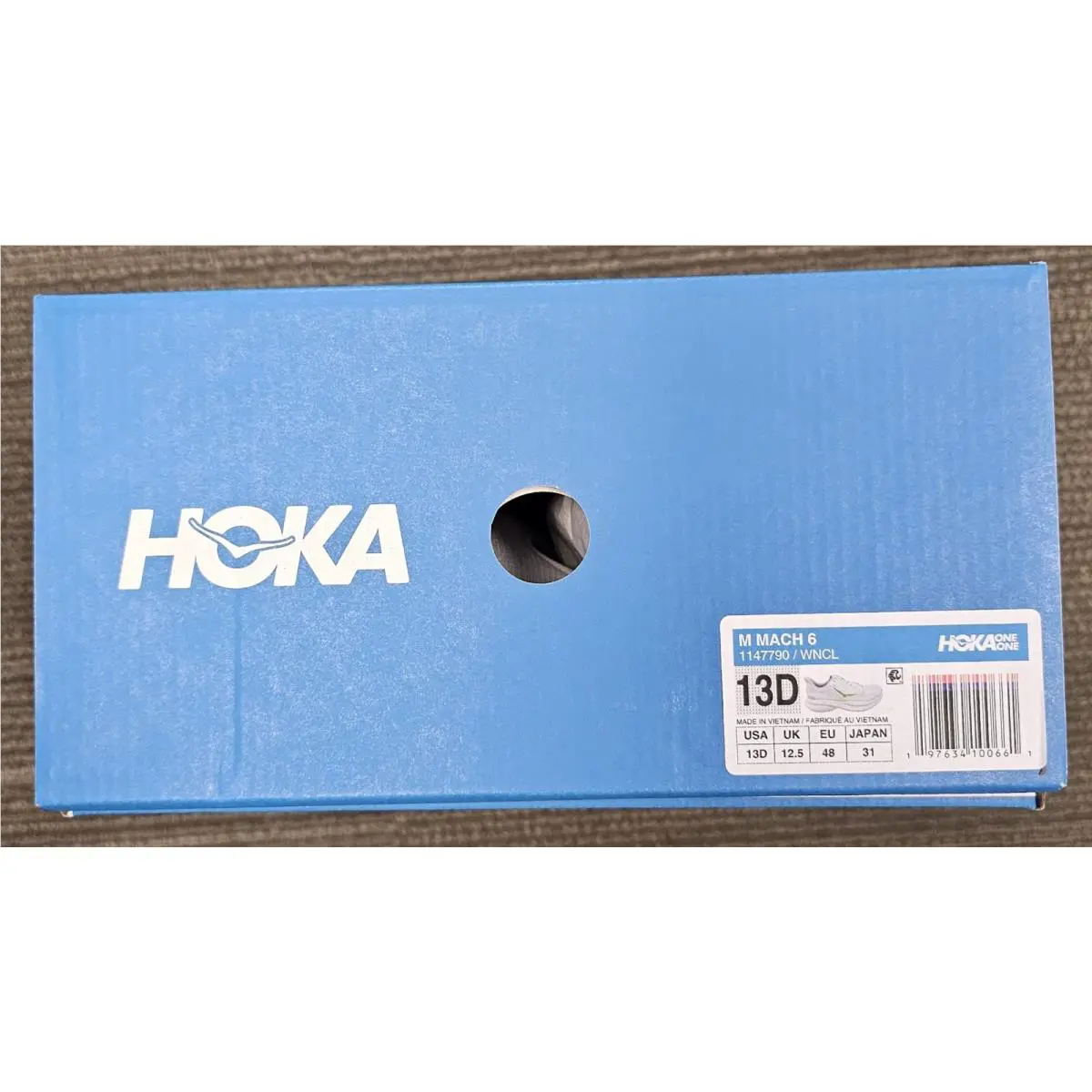 Hoka shoes - Hoka One One Mach 6 - 147790 WNCL - White 4
