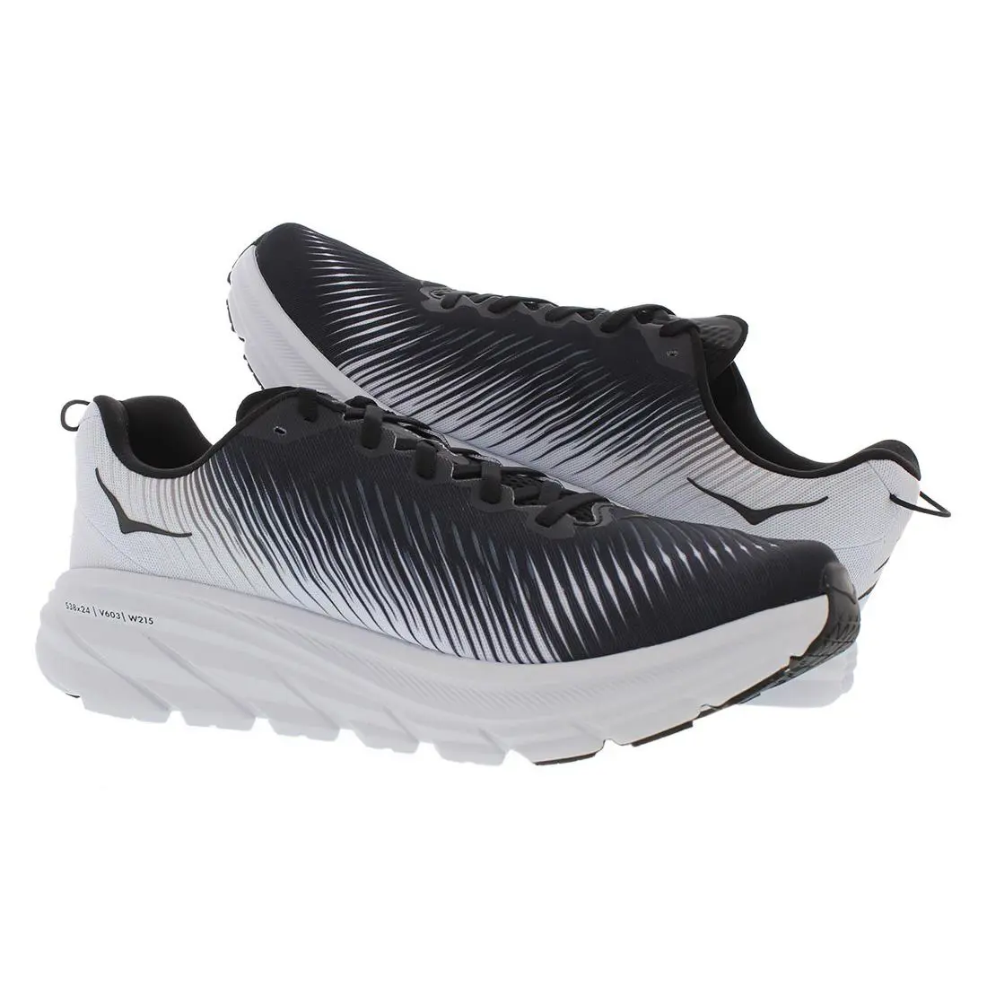 Hoka shoes - Black/White, Full: Black/White (UPC: 194715593039) 1