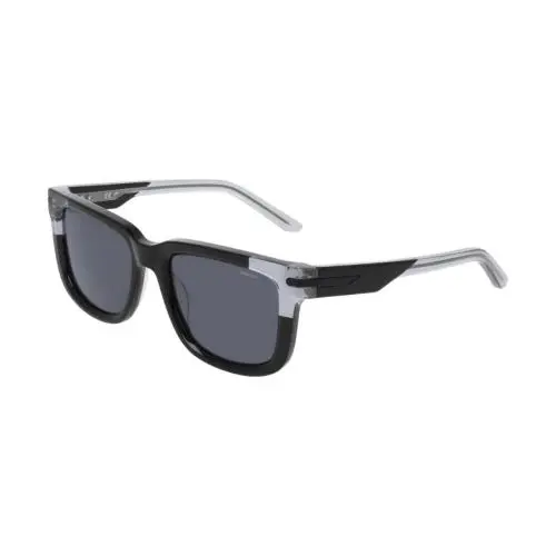 Nike IH0898X-010 Black Clear Crescent Fall Sunglass with Grey Lenses 54mm