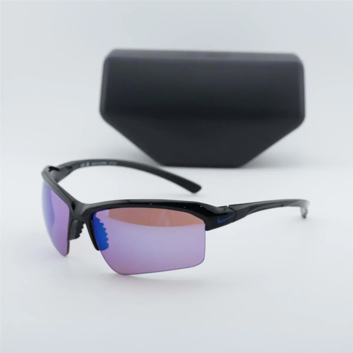 Skylon Rise Team IQ7185 010 Black/road Blue Mirror 70-17-120 by Nike