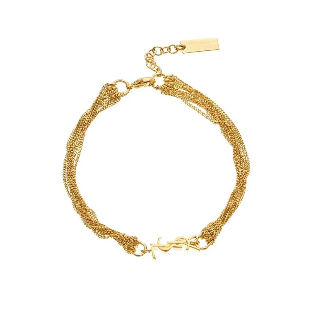 Saint Laurent Cassandre Tassel Braclet Women`s M