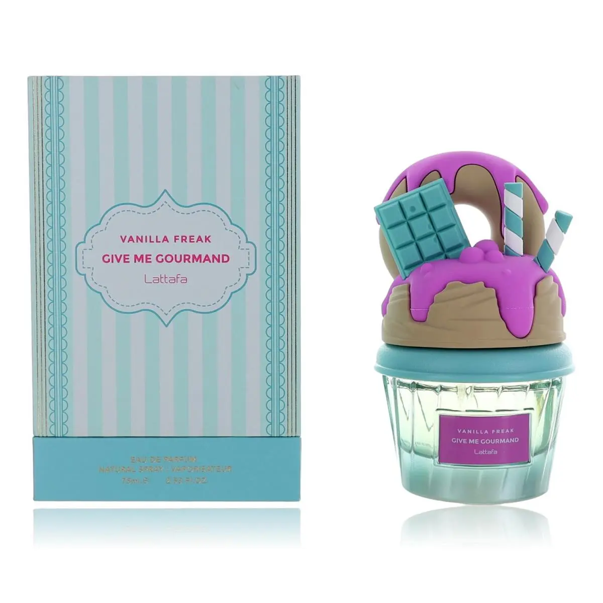 Vanilla Freak Give Me Gourmand By Lattafa 2.53 Oz Edp Spray For Women