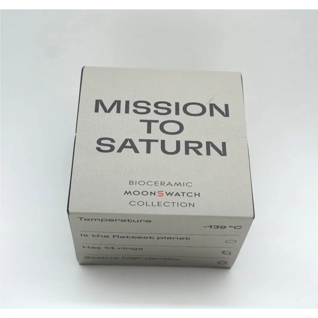 Swatch x Omega Bio Ceramic Moonswatch Mission to Saturn - SO33T100