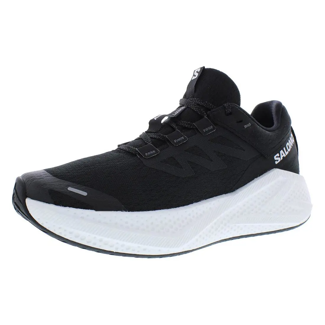 Salomon shoes - Black/White/Asphalt, Main: Black 4