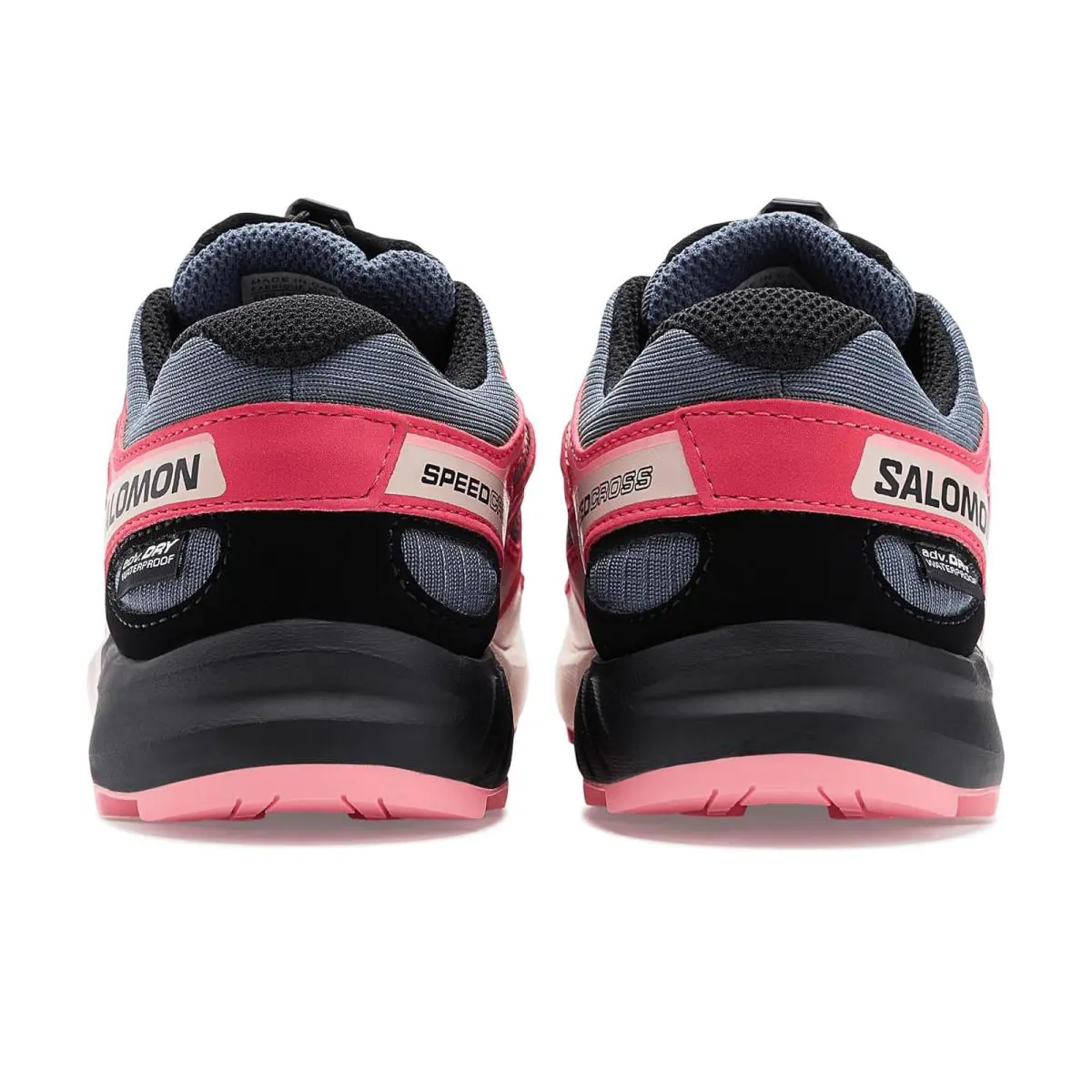 Salomon shoes - Grisaille/Hushed Violet/Rouge Red 5