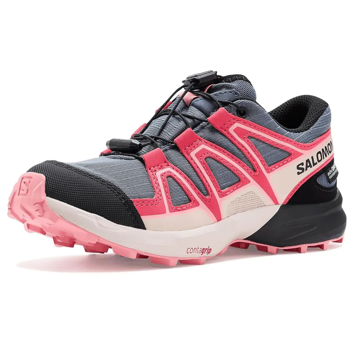 Salomon shoes - Grisaille/Hushed Violet/Rouge Red 6