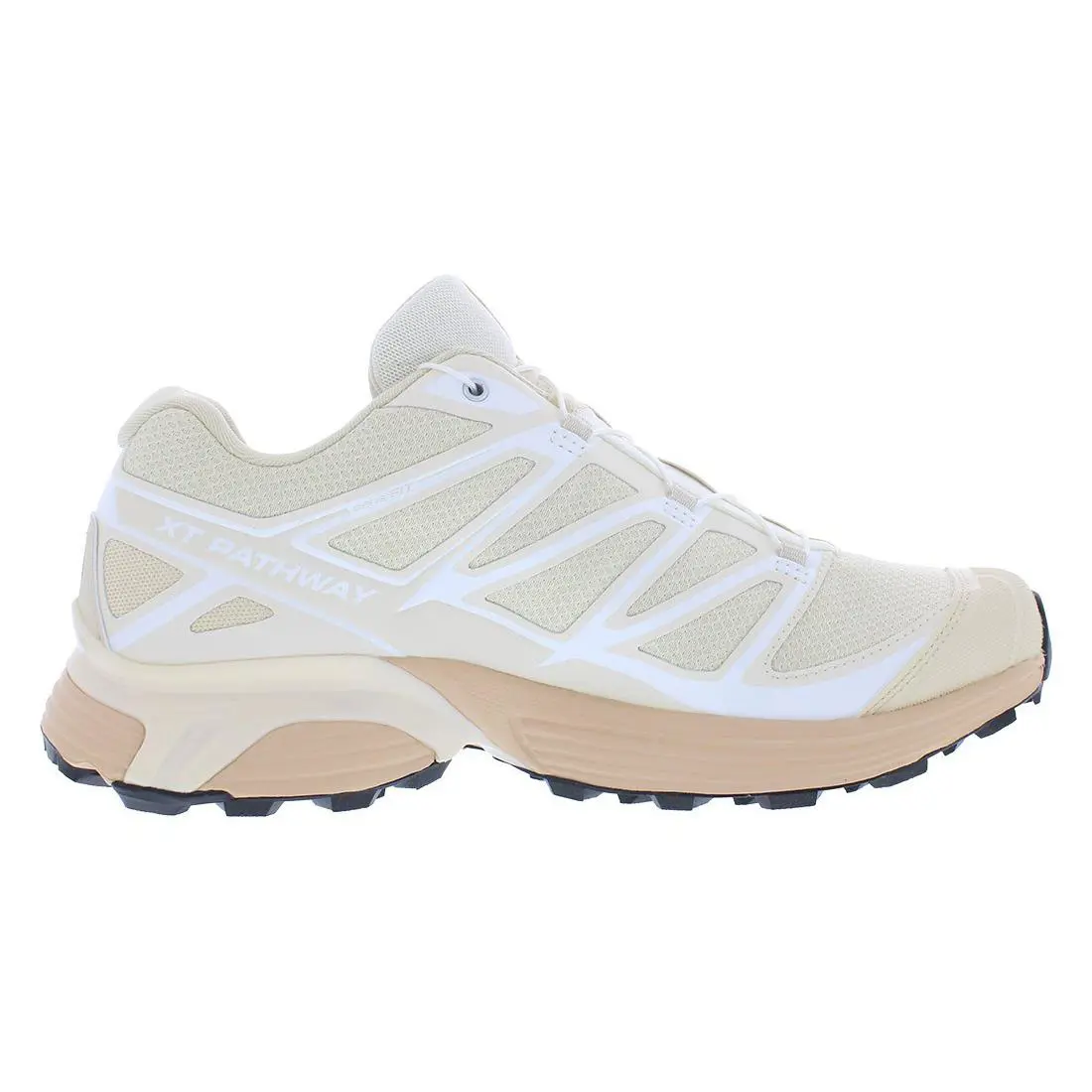 Salomon shoes - Bleached Sand/Hazelnut/White, Main: Beige 1