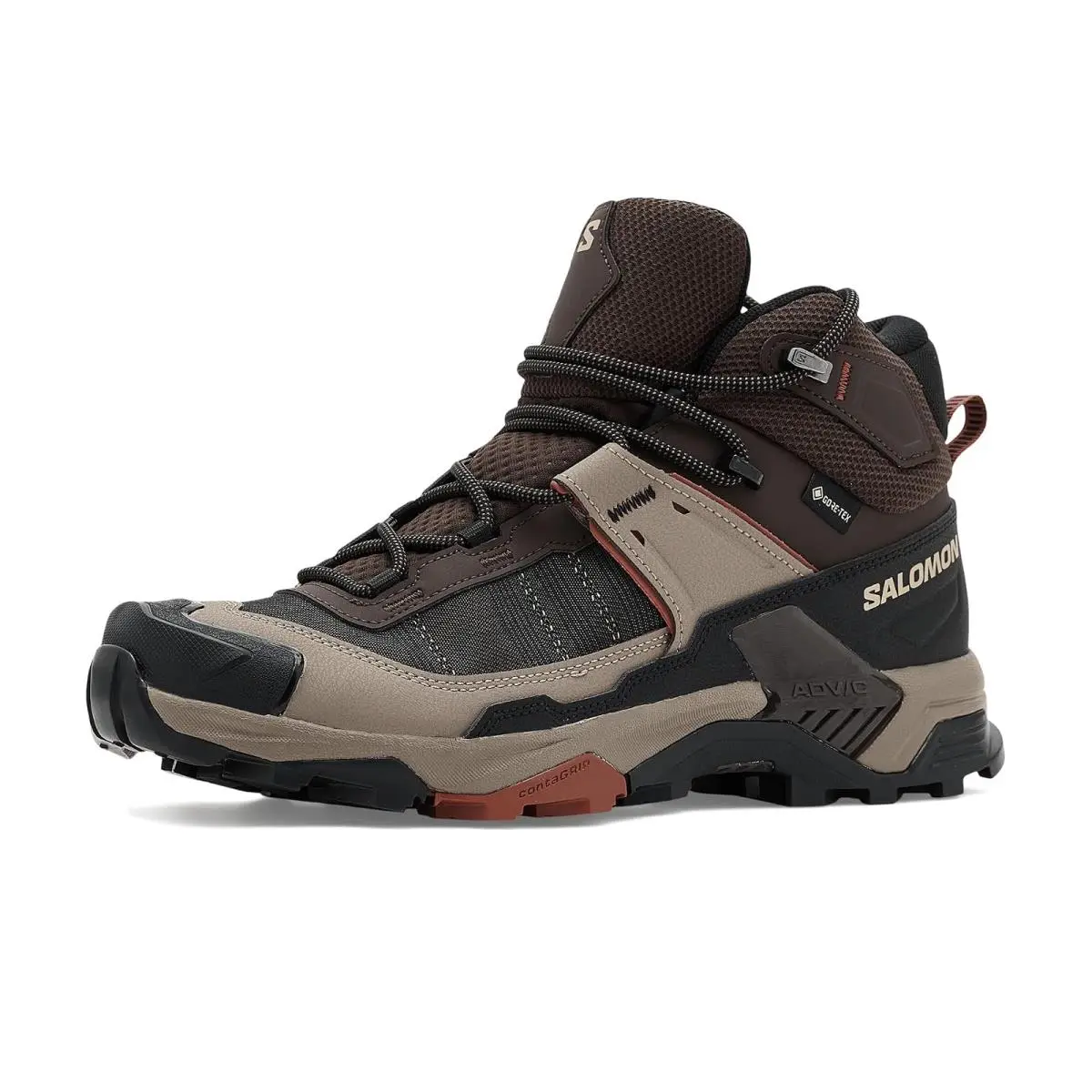 Men`s Hiking  X Ultra 5 Mid Gore-tex® Black Coffee by Salomon