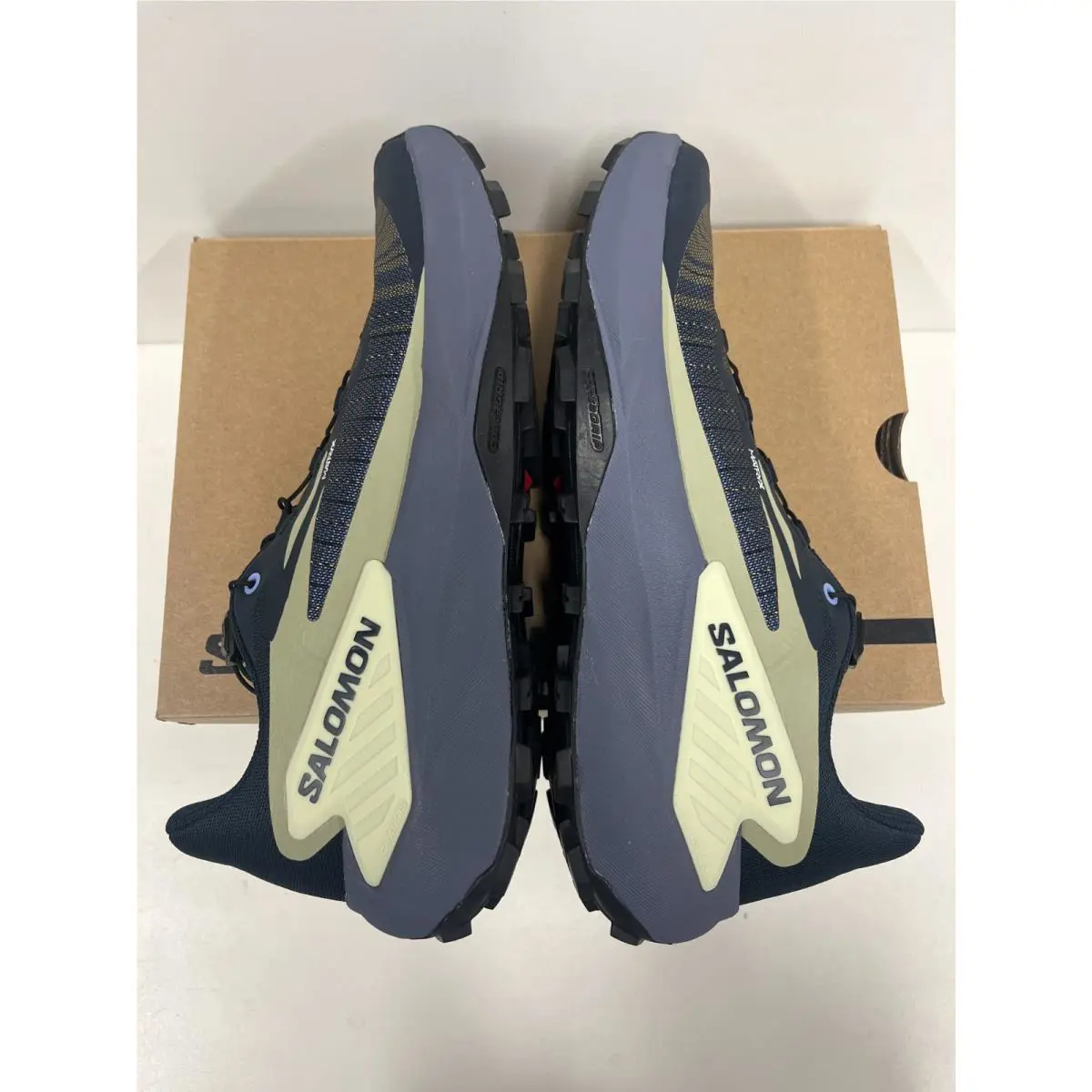 Salomon shoes - Carbon/Grisaille/Aloe Wash 4