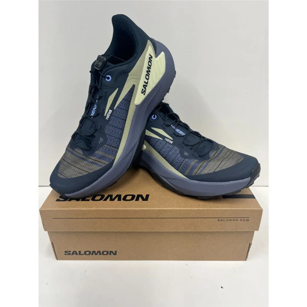 Salomon shoes - Carbon/Grisaille/Aloe Wash 6