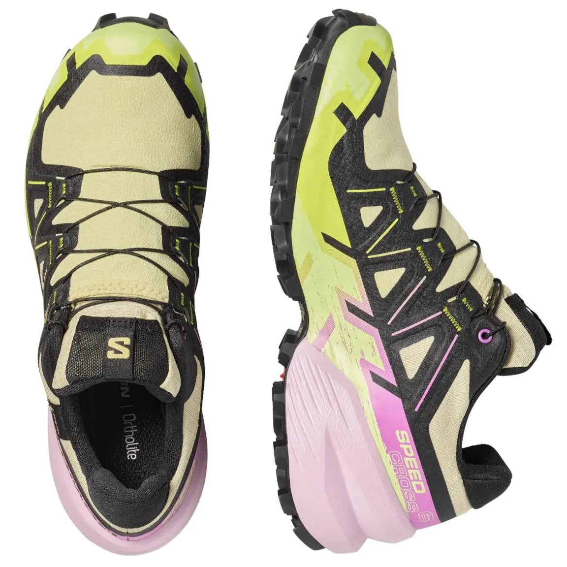 Salomon shoes - Salomon Speedcross 6 - Speedcross - L47880400 - Bog / Dawn Pink 1