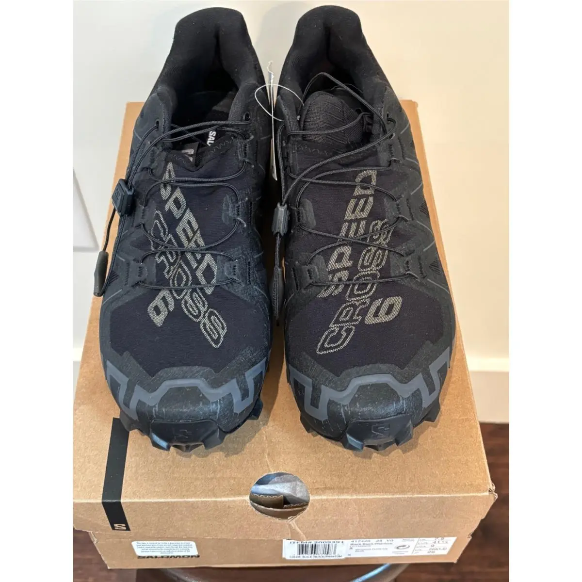 Salomon shoes - Salomon Speedcross 6 - Speedcross - L41742800 - Black 1
