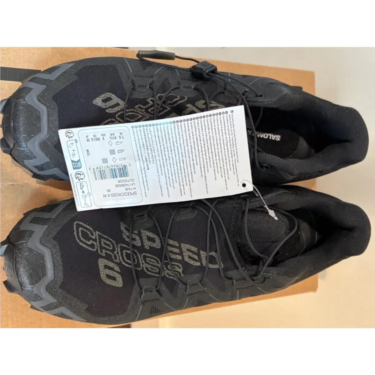Salomon shoes - Salomon Speedcross 6 - Speedcross - L41742800 - Black 2